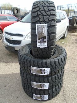 LT 285/70/17 New Pegasus MTX Mud Terrain 10 Ply Tires