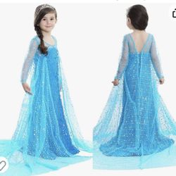 Elsa Dress Size 5-6