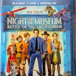 Night At The Museum Blu Ray + DVD 