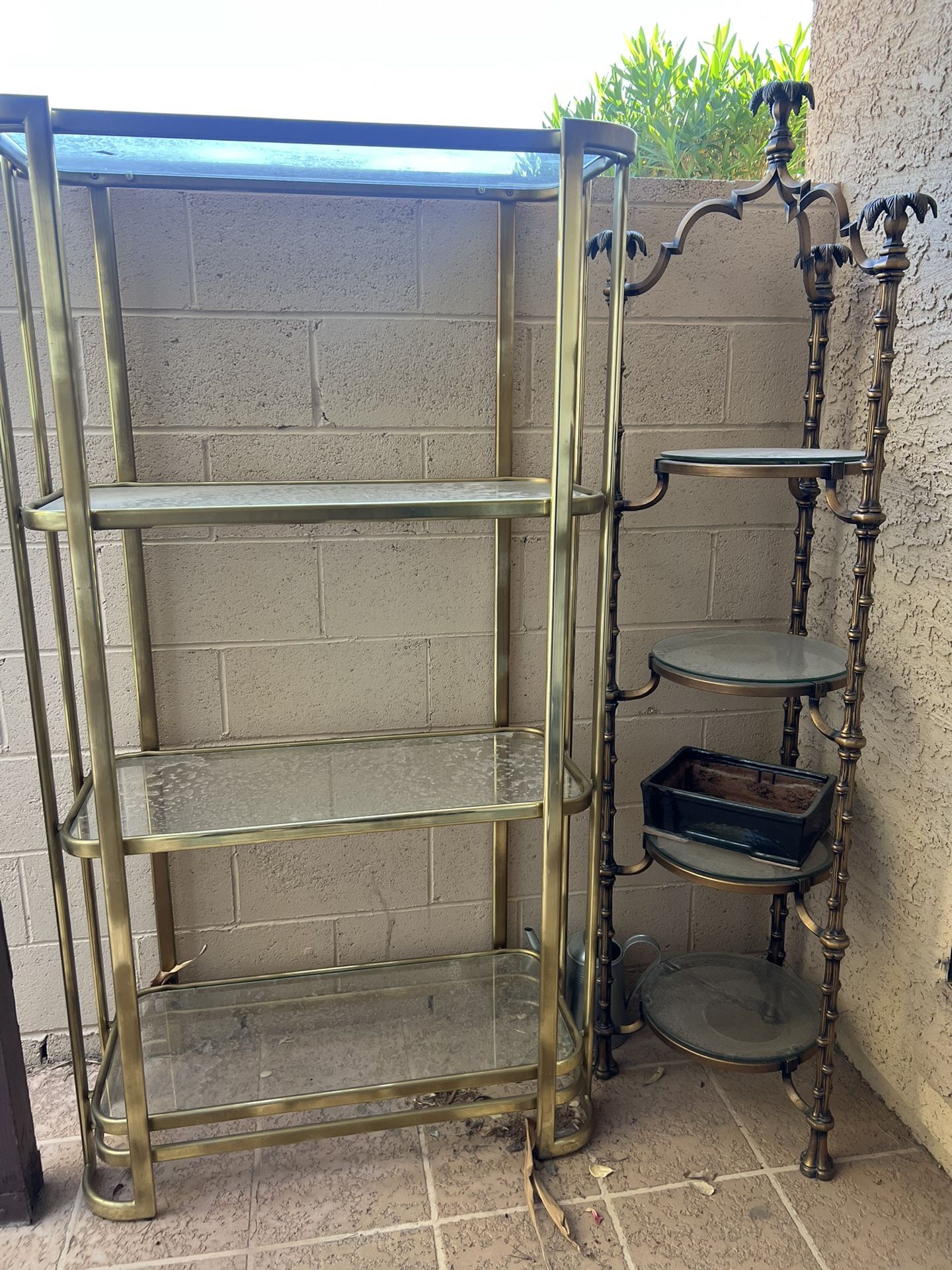 Glass shelf