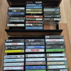 Collection of Rock music - CD's and Cassette Tapes
