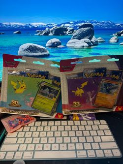 Pokémon 30th sticker collection set of 2