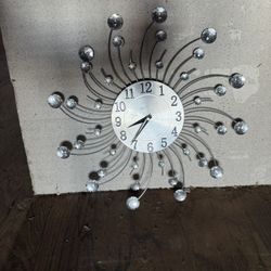 Silver Clock 
