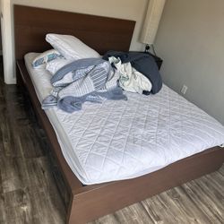 IKEA Bed Frame And Mattress 