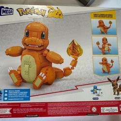 MEGA Pokémon Jumbo Charmander Building Set (750 Bricks) Brand New