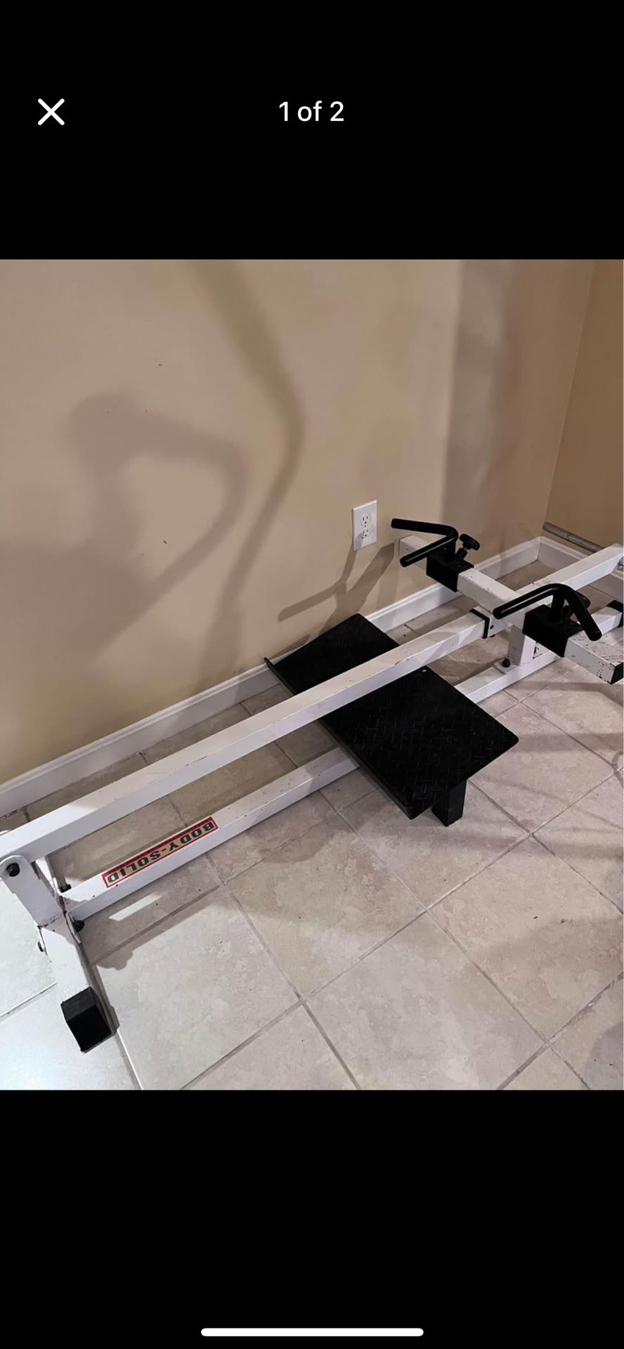 body solid bent over row machine