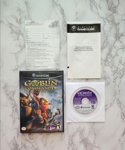 Goblin Commander for Nintendo GameCube TESTED & RARE