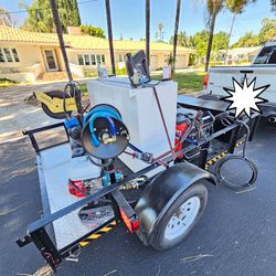 FULL CAR WASH EQUIPMENT READY FOR MAKE MONEY EVERYTHING YOU SEEN IN THE PICTURE INCLUDING
HONDA PRESSURE WASHER GX200
HOSE 100FT WITH REEL
SHORT GUN A