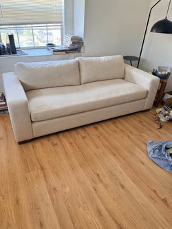 Four Hands Boone Sofa in Thames Cream
