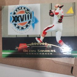 1995 Pinnacle Deion Sanders Card