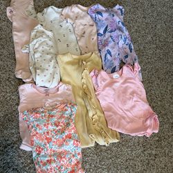 New born clothes little girl