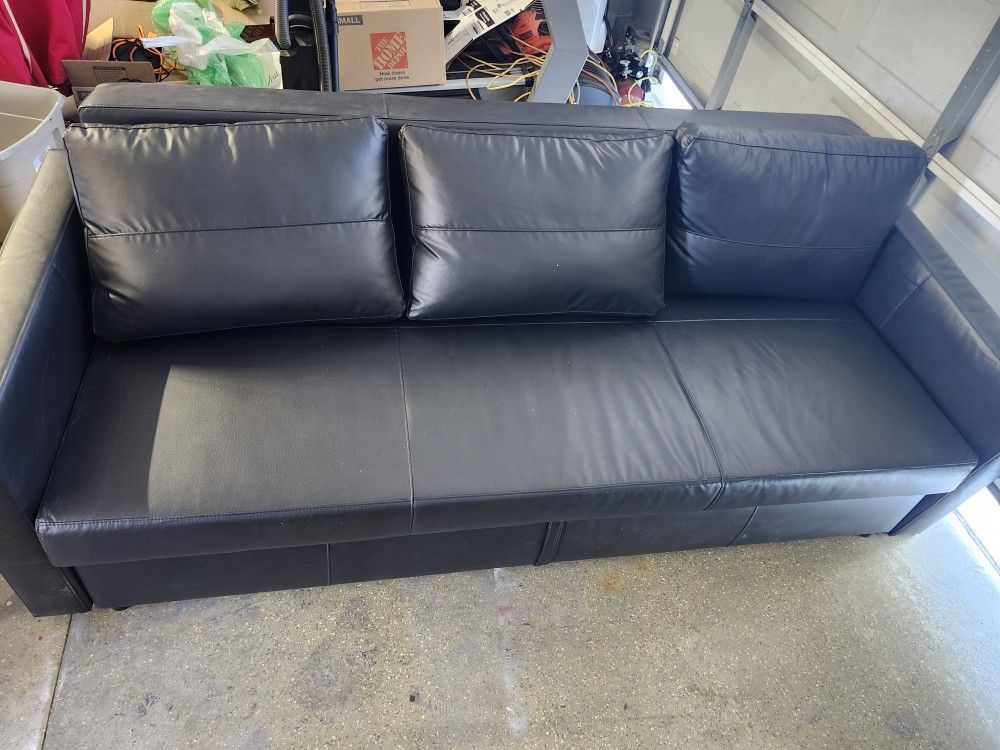  IKEA FRIHETEN sleeper sectional(Couch)