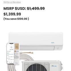 Air Conditioner And Heater MiniSplit Senville
