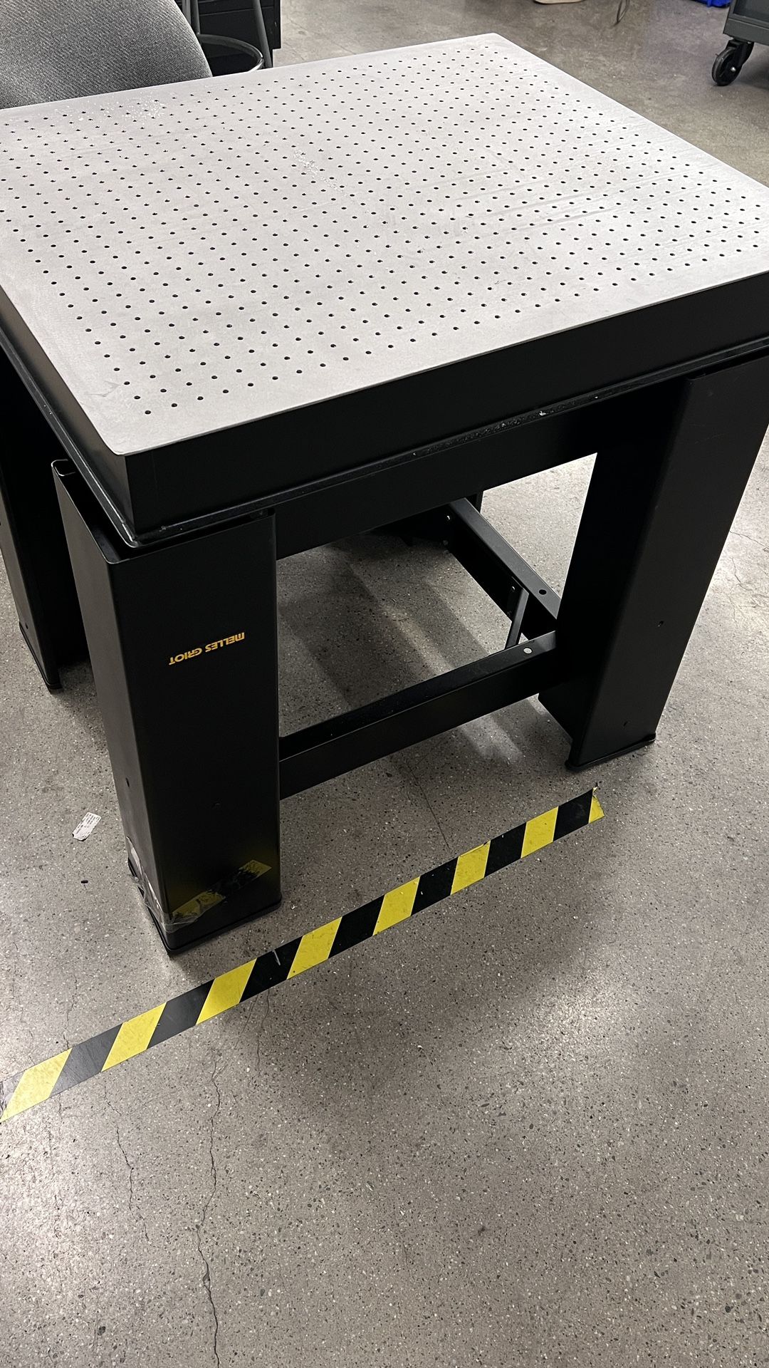 Melles Griot Breadboard Optical Table