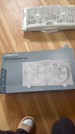 Electric Twin window fan!