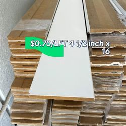 $0.70/lft Baseboards 4 1/2 Inch 