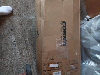 Cobra sweeper exhaust for a Honda