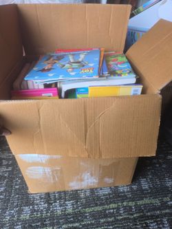 Large box of children's books