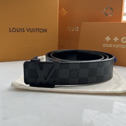 Louis Vuitton Damier Graphite Belt