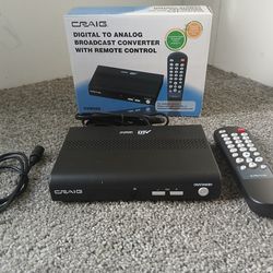 Digital To Analog Broadcast Converter With Remote