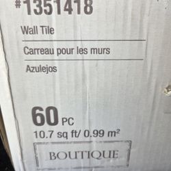 White Subway Tile, 271 pcs.