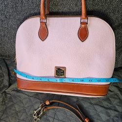 Dooney & Bourke Pebble Grain Zip Zip Satchel 
