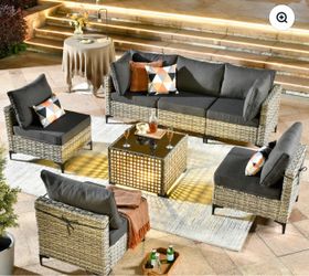 Patio furniture set