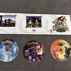 EverQuest: Evolution (PC, 2003) Video Game 3 discs box +Key