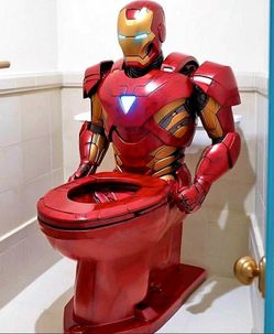 Super. Hero. Toilet
