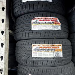 SET OF FOUR BRAND NEW TIRES 215/40/18 ARROYO GRANDSPORT A/S, INCLUDING MOUNT AND BALANCE, ASK ME FOR SIZES AND BRANDS