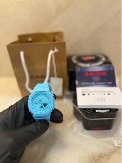 CASIO G-SHOCK GA-2100-2A2DR ANALOG-DIGITAL TURQUOISE WATCH