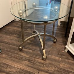 Glass Small Table 