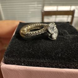 Pandora Ring 2 Hearts 