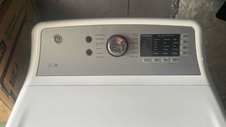 GE Electric Dryer White