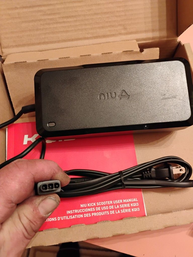 NIU KQI3 And KQI2 Charging Cord