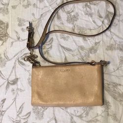 Coach Beige Crossbody