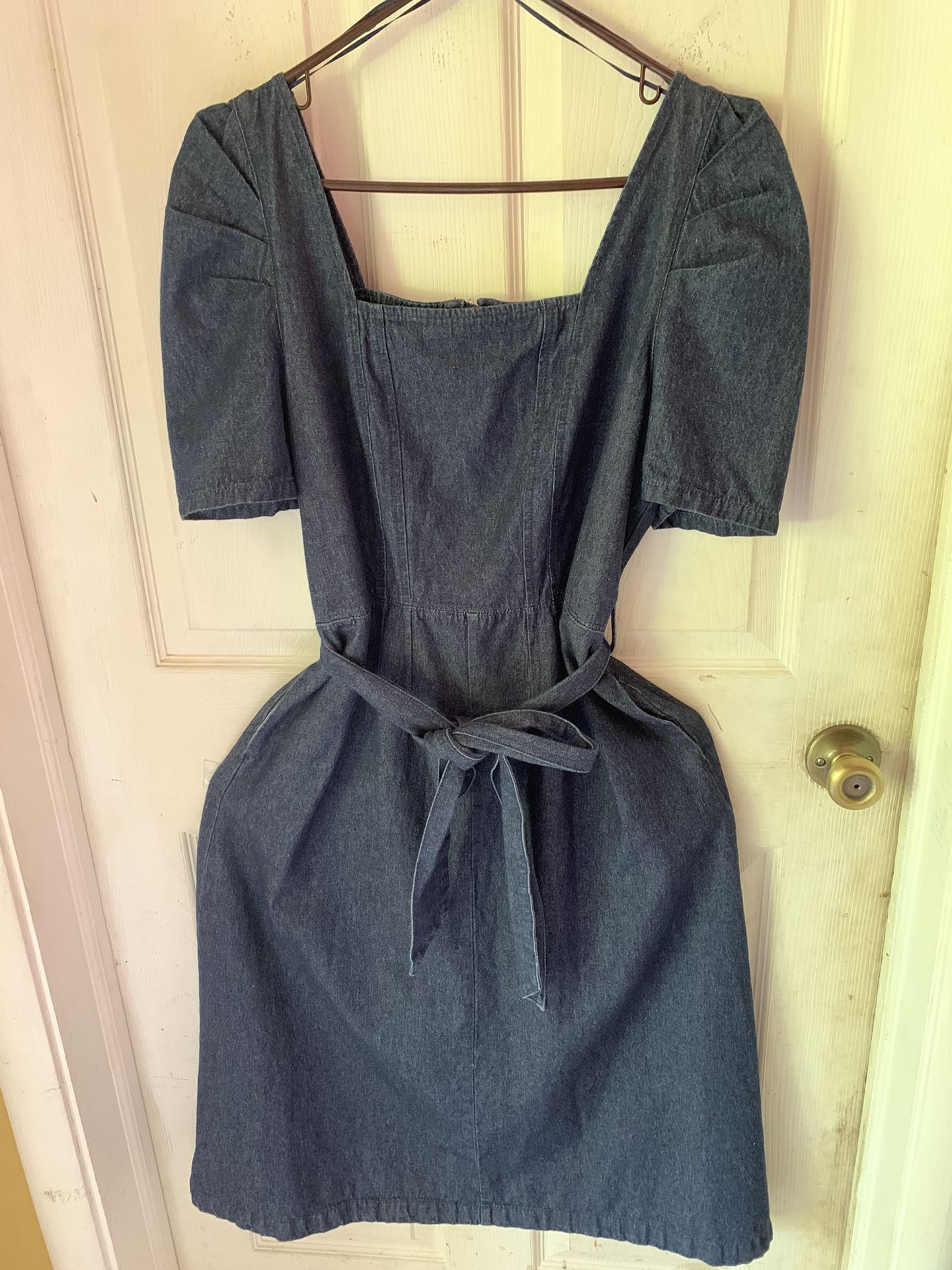 Darling little denim dress