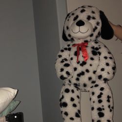 Huge Stuffed Dalmatian Dog Toy