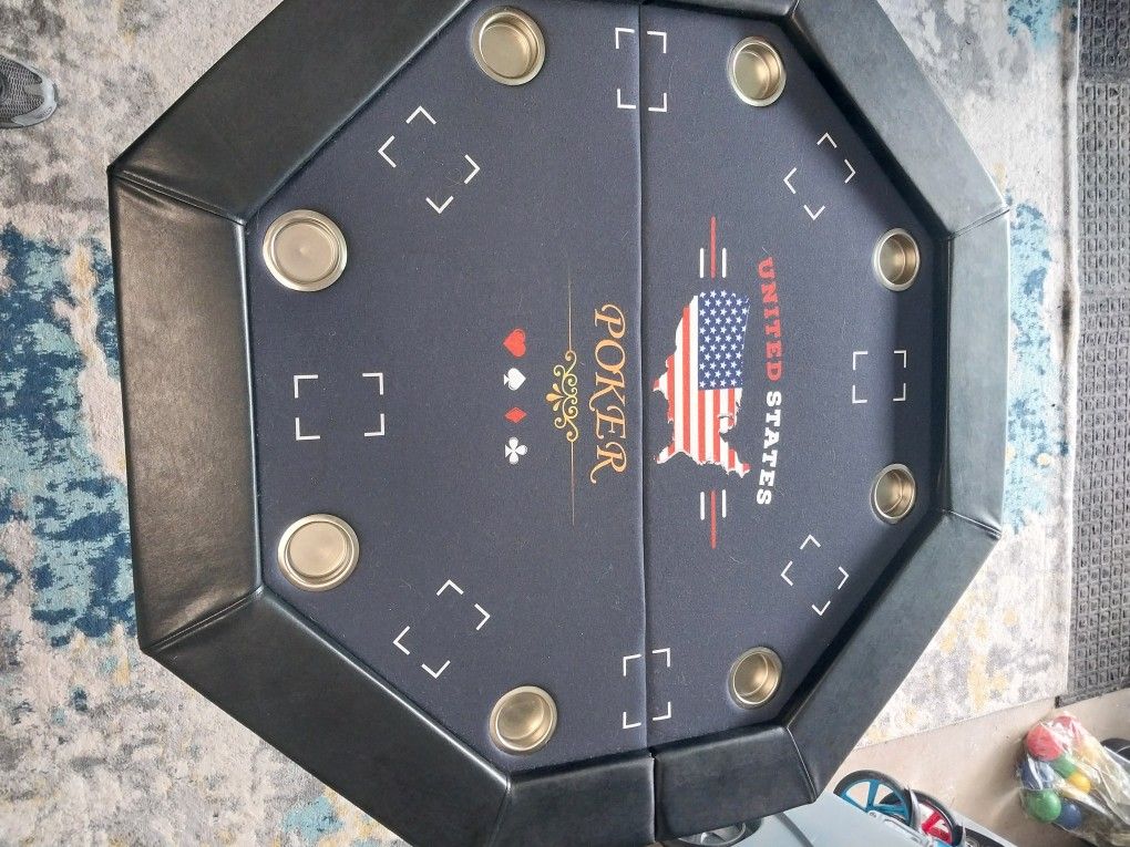 Poker Table With Arm Rest Rail