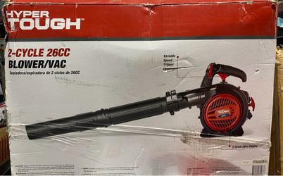 Hyper Tough 26CC 2-Cycle Gas Blower, 400 CFM and 150MPH  $60 used like new