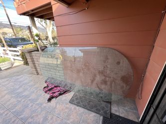 Glass table