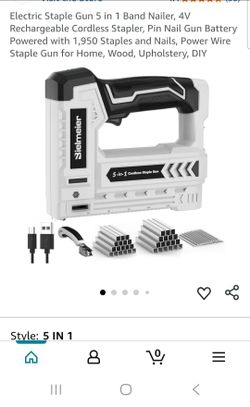 New cordless staples nail kit