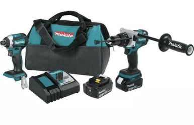 Makita XT268T 18V LXT Lithium-Ion Brushless Hammer Drill & Impact Driver