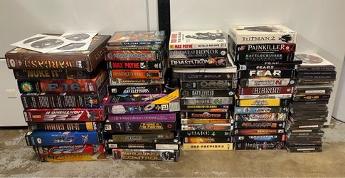 Huge PC Video Game Lot Over 100
