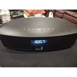 Brilliant Soul Blue Tooth Speaker With Clock/radio