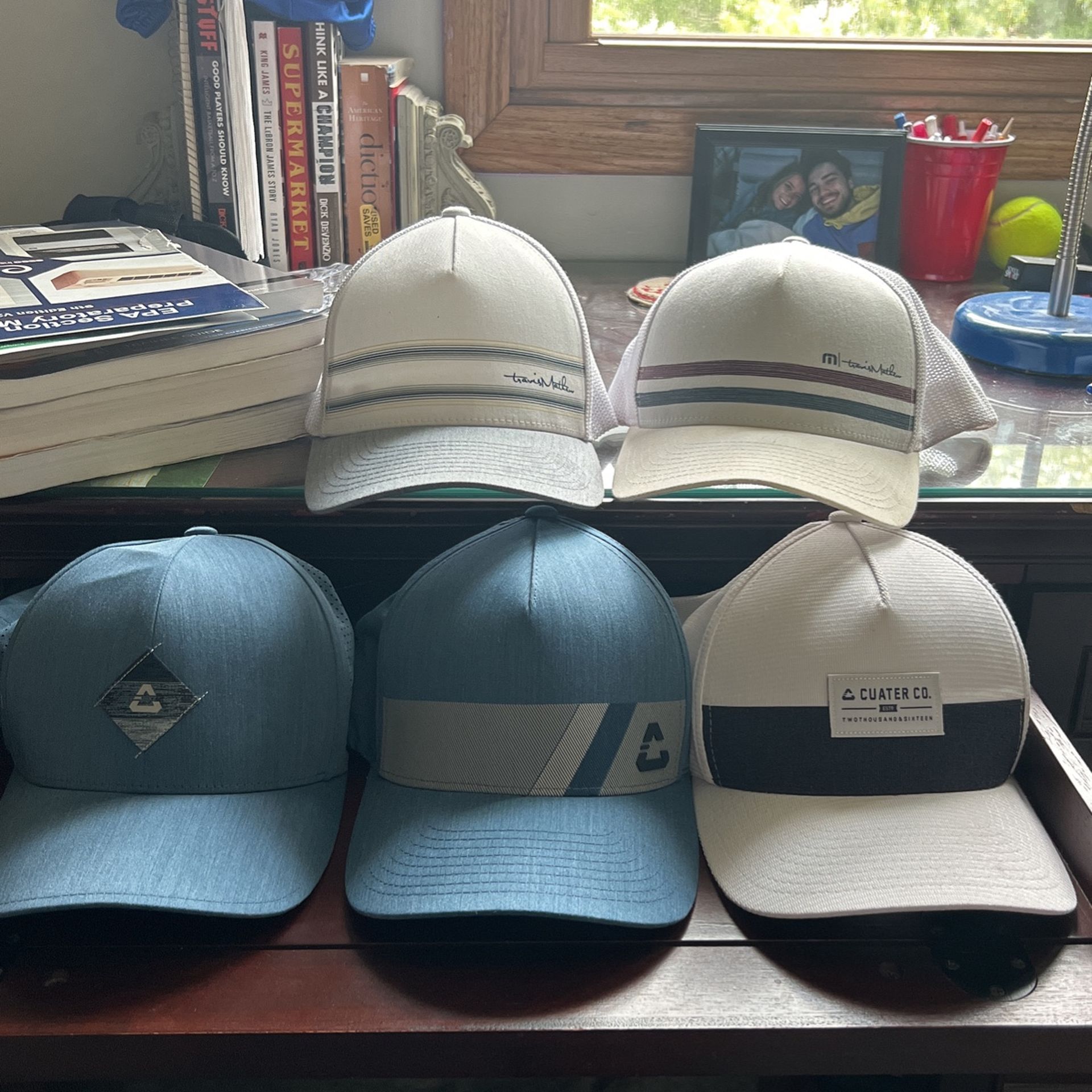 New Travis Mathew and Cuater Co. Golf Hats