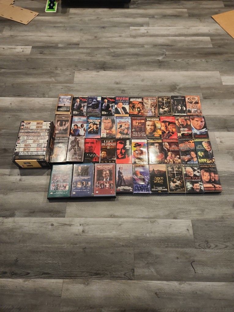 Old Used VHS Lot