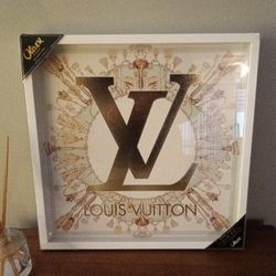 Oliver Gal Louis Vuitton Monogram  Wall Art 