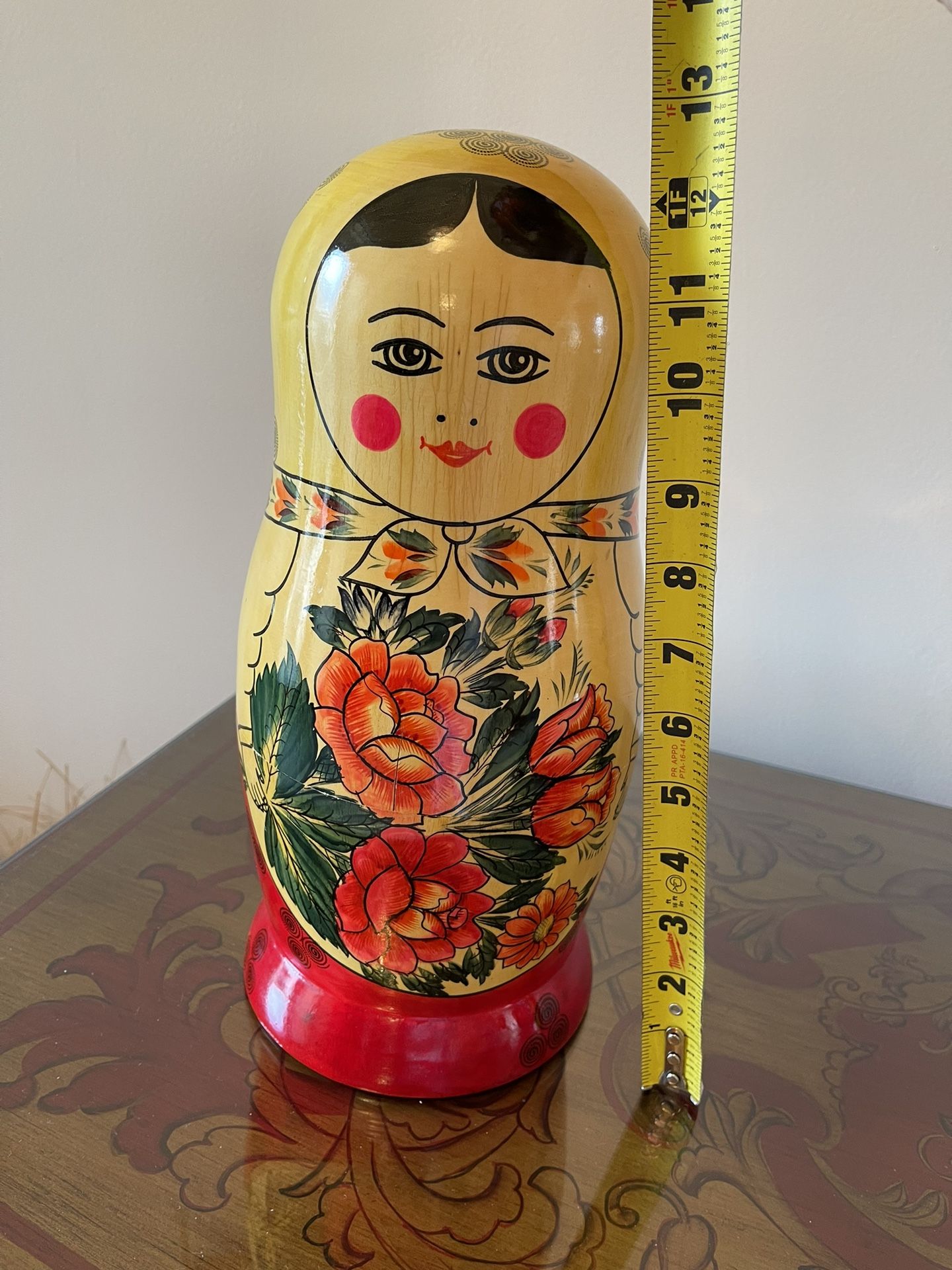 DRAMATIC PRICE DROP Vintage RARE Made In USSR Nesting Doll MATRYOSHKA