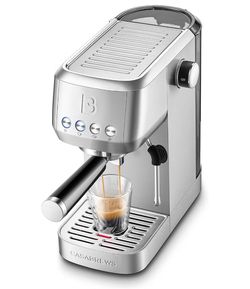 CASABREWS 3700 Essential Stainless Steel Espresso Machine with Steam Wand